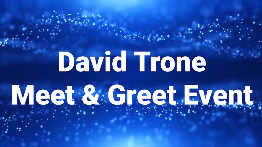 The Riderwood Democratic Club presents “A Meet & Greet with David Trone” (March 14, 2024)